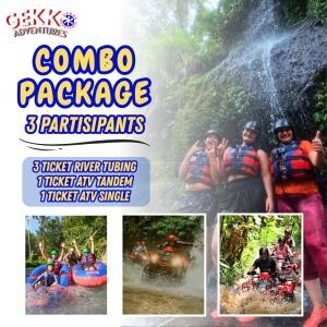 Combo Package 3 Pax (3 Tubing + 1 ATV Tandem + 1 ATV Single)
