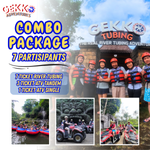 Combo Package 7 Pax (7 Tubing + 3 ATV Tandem + 1 ATV Single)